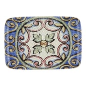 Amalfi Quadro Dikdörtgen Tabak 37 cm - 6'Lı