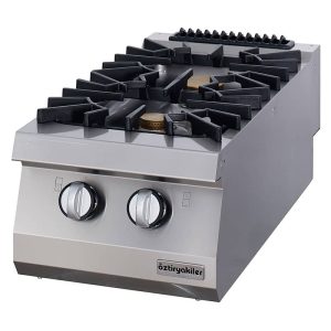 900 SERİ SET ÜSTÜ İKİLİ OCAK GAZLI 40*90*30 (6+10=16 kW)