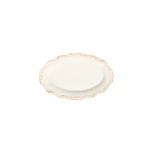 Patina Tiffany Oval Tabak 26 cm - 12'li