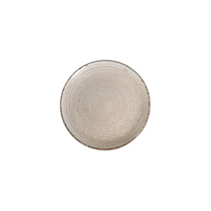 Mocha Lona Düz Tabak 23 cm - 12'li