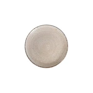 Mocha Lona Düz Tabak 25 cm - 12'li
