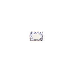 Venecia Navy W Quadro Dikdörtgen Kayık 11 cm (10 * 7) - 24'lü